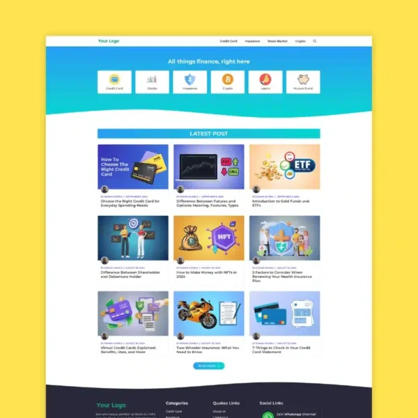 GP Blog – Blog Website Template For GeneratePress