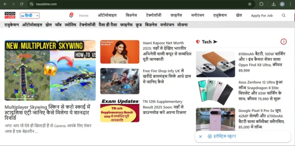 Taazatime Theme – News Website Templates For GeneratePress