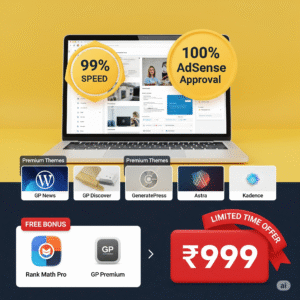 AdSense Approval WordPress Theme Bundle (With Premium Plugins & 99% Speed Boost)
